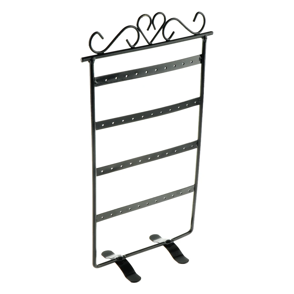 

Earring Organizer/Jewelry Holder Display Rack Stand - Organize Stud, Dangle, and Hoop Earrings