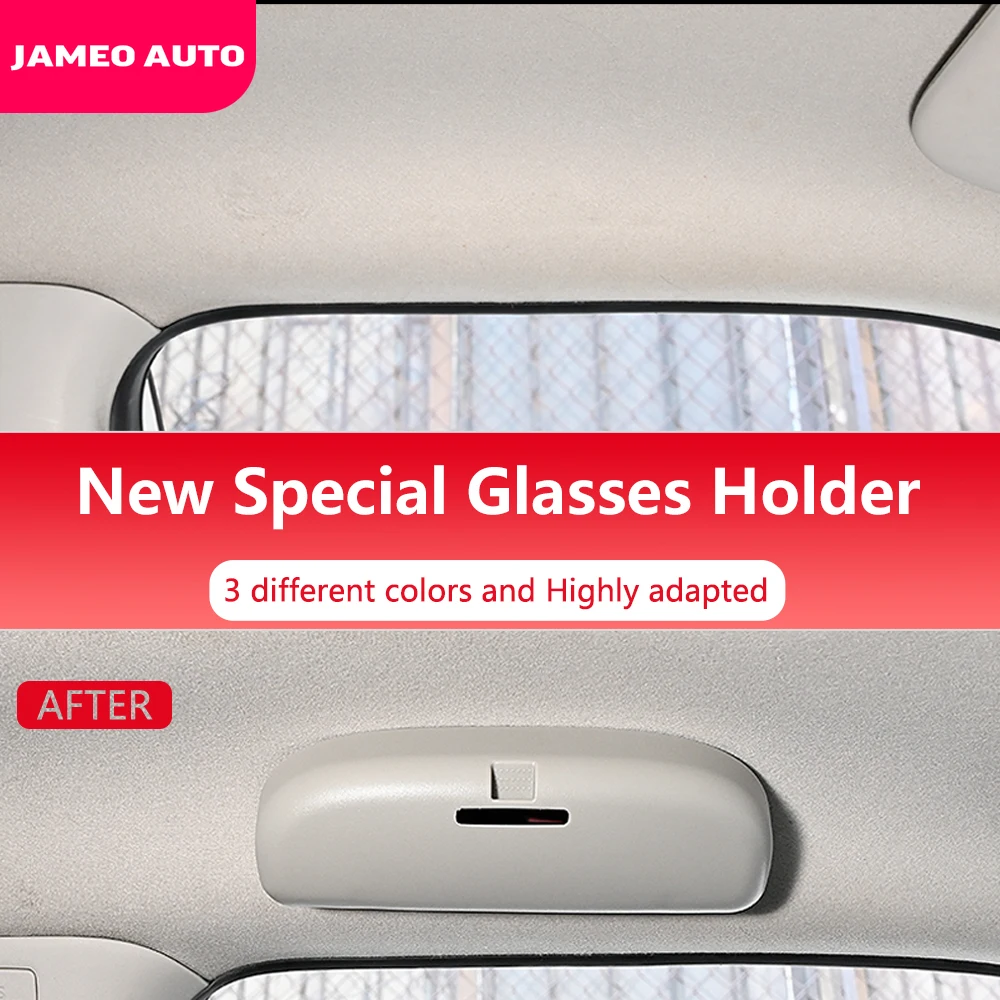 Jameo Auto Car Glasses Box Case Holder Per Mitsubishi Asx Outlander Lancer Colt Evolution Pajero Eclipse Cross Grandis Zinger