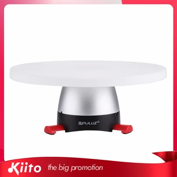 

KIITO W5 Electronic 360 Degree Rotation Panoramic Tripod Head +Round Tray with Control Remote for Smartphones, GoPro, DSLR