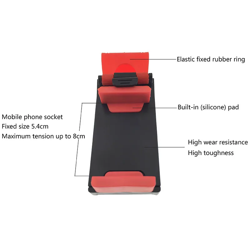 Универсальная автомобильная подставка для телефона рулевое колесо велосипед клип крепление авто держатель с креплением для Gprs iPhone samsung Xiaomi