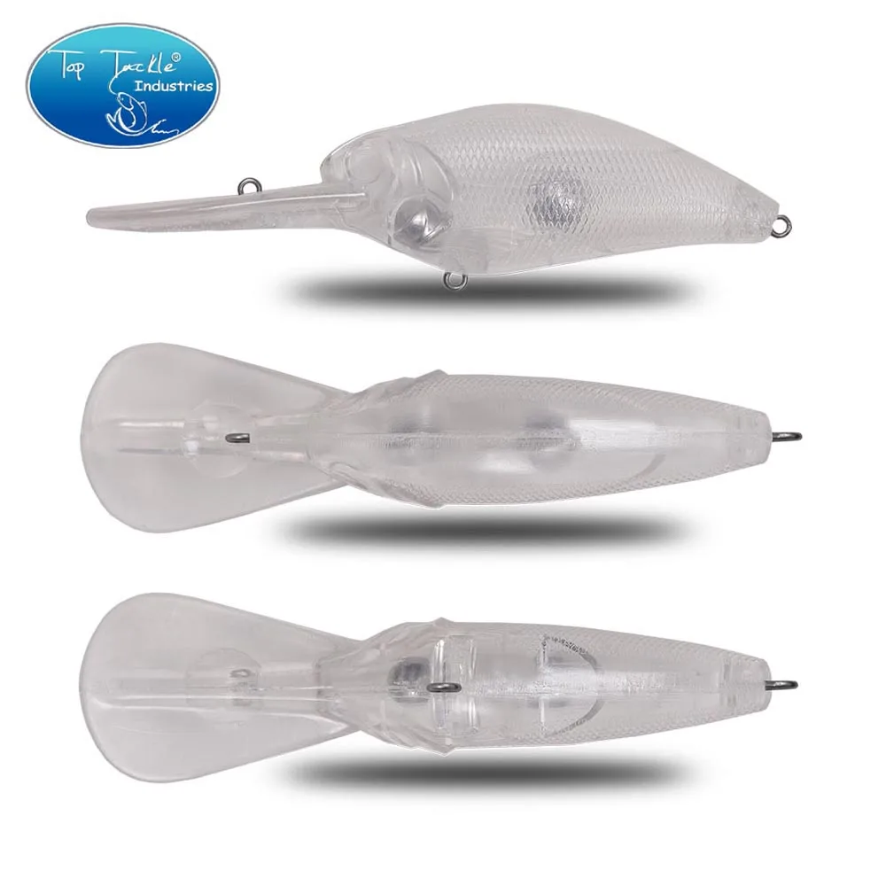 

CF Lure Fishing Lure Plastic ABS Unpainted Ratting Crank Bait Billet-24 Kinds Jerk Bait Bass DIY for Fishing Pike Wobler
