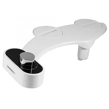 

Dual Nozzle Single Cold Water Toilet Bidet Sprayer Non-Electric Toilet Attachment for Bathroom Tool