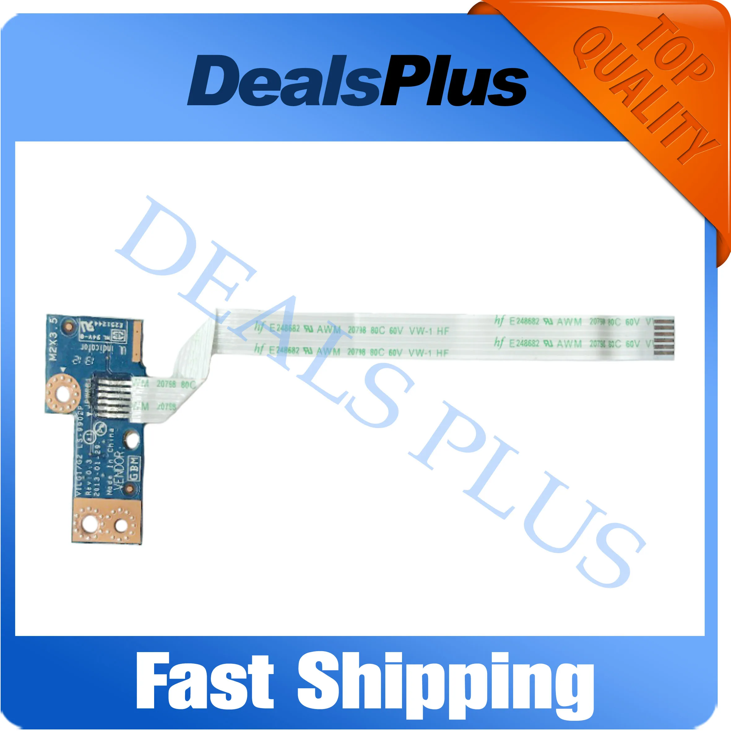 Новая кнопка включения питания с кабелем для Lenovo IdeaPad G400S G405S G500S G505S LS-9902P |