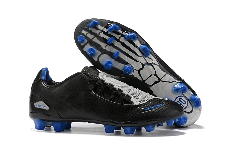 4 New Arrival Mens Total 90 Laser I SE FG Football Shoes Top Quality Black Yellow Athletic Fashion Soccer Cleats Fast Shippin - Цвет: 4