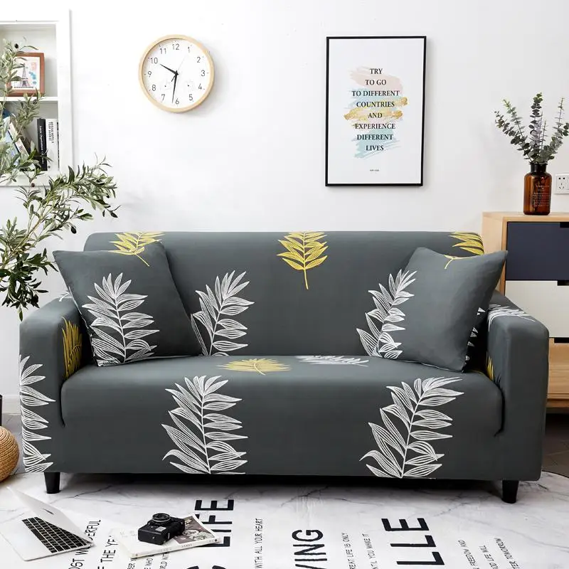 Stretch Sofa Slipcover Fitted Sofa Protector Soft Smooth Sofa Cover Stylish Couch Cover for Loveseats/Sofas/2 Seat/3 Seat/4 Seat - Цвет: Color 4