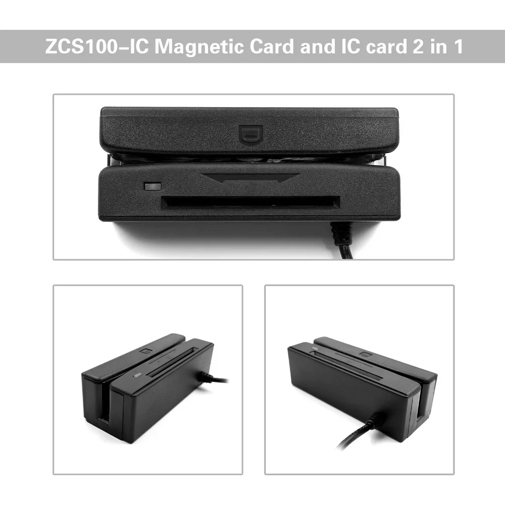 ZCS100- IC usb MSR/Chip card reader writer for GPS Tracker