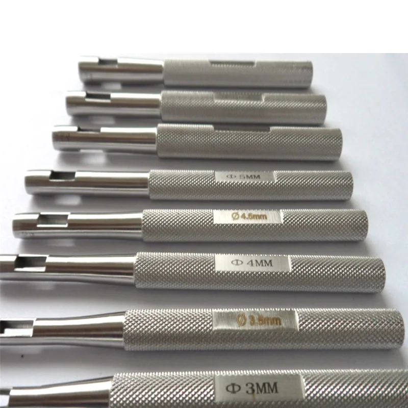 Biopsy Dermal Punch Stainless steel Body Skin Piercing Punches Tools