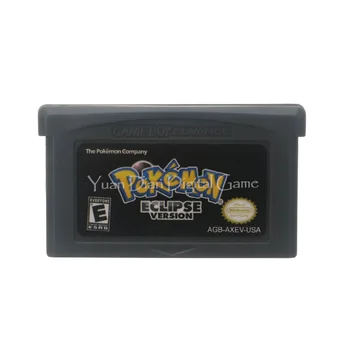 

For Nintendo GBA Video Game Cartridge Console Card Poke Series Eclipse English Language US Version