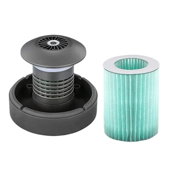 

Multifunctional Ashtray + Purifier Filter,Used to Purify Second-Hand Smoke,Suitable for Living Room,Bedroom,Office