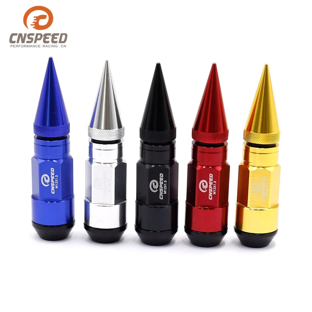 

Car Modified Universal Hub Nut Iron And Aluminum Material 93mm with Bullet Race Car Nut 20-