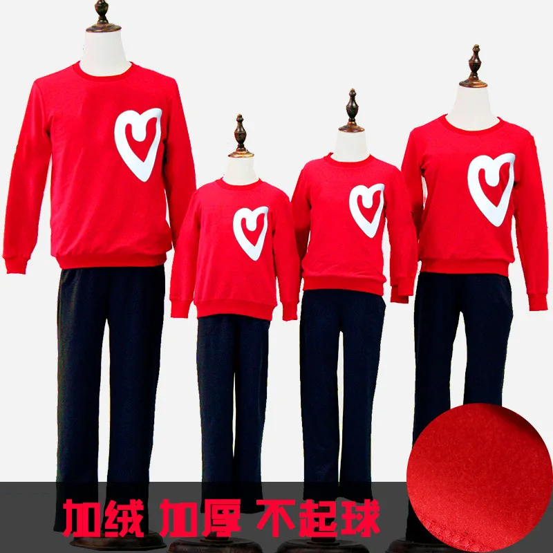 1pc shirt and pant Коллекция года, семейные Рождественские свитера с капюшоном для всей семьи рубашки для Отца и Сына одежда для мамы и ребенка комплекты из рубашки и штанов для мамы и детей - Цвет: 1pc shirt and pant