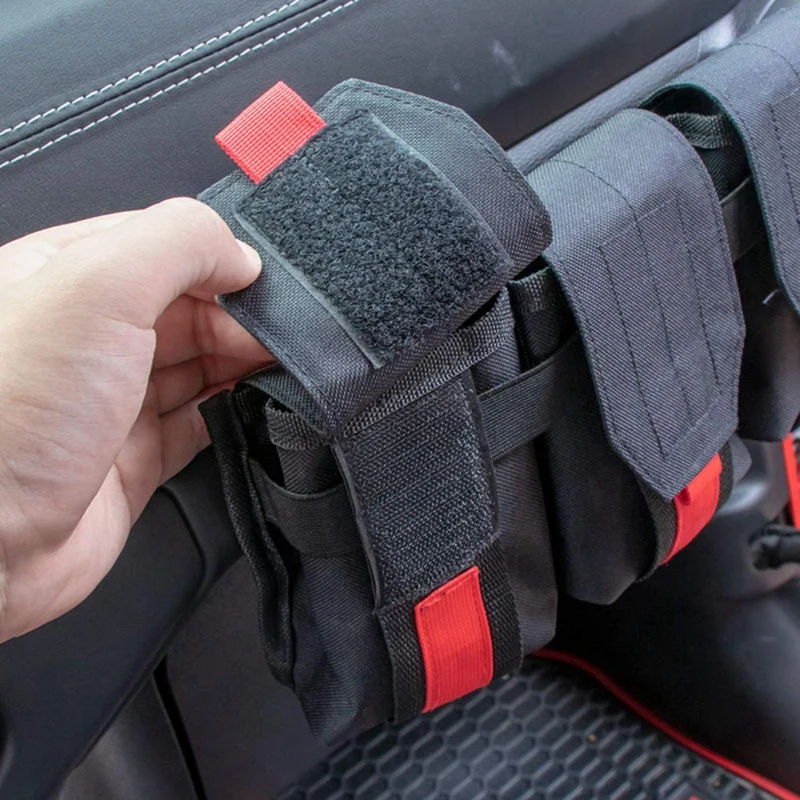 Органайзер для сидения автомобиля на ручке для Jeep Wrangler JL JLU Sports Rubicon Gladiator JT