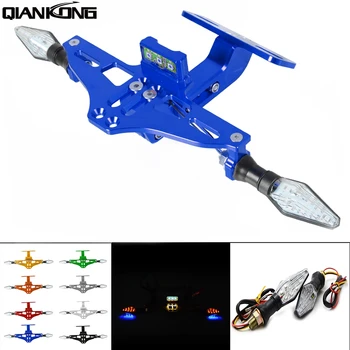 

Adjustable Angle Aluminum License Number Plate Frame For Suzuki GSXR GSX-R 600 750 1000 k1 K2 K3 K4 K5 K6 K7 K8 K9 K11 GSXR1300