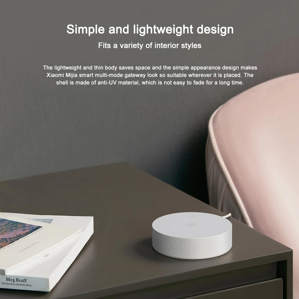 Xiao mi jia Smart мультирежимный шлюз ZigBee wifi Bluetooth Mesh умные устройства связи работают с приложением mi Home и Apple Homekit