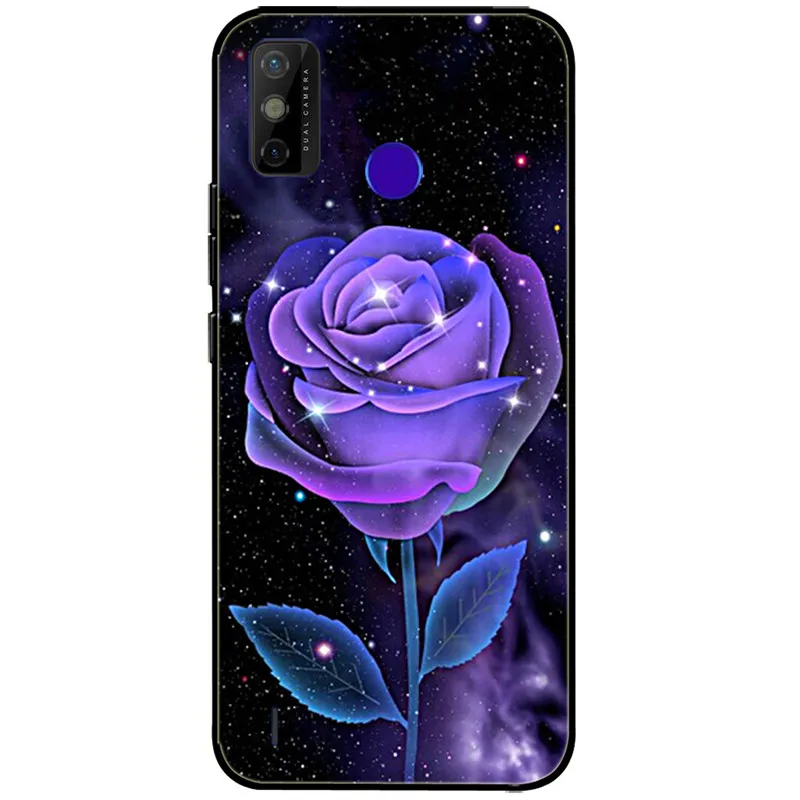 mobile phone cases with card holder For ZTE Blade A51 Case Phone Cover Soft Silicone Painting Cases for ZTE Blade A51 A 51 Back Cover TPU Black Bumper for BladeA51 cell phone belt pouch