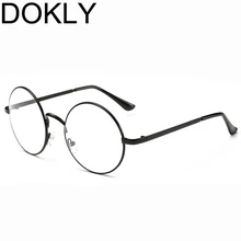 Новые круглые очки для студентов прозрачные круглые очки для девушек женские прозрачные студенческие очки