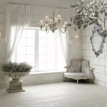 

1.5m x 2.1m Photography Backdrop Photo Background Retro Vintage Room Indoor Printing Backdrops Cloth For Studio Photo