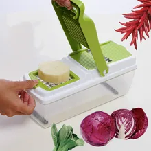 Кухонные принадлежности 9 комплектов многофункционального измельчитель резки проволоки измельчитель, кухонный гаджет Многофункциональный режущий блюдо артефакт