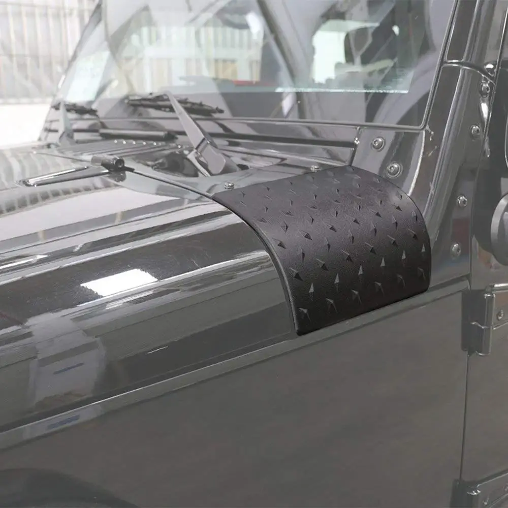 Для Jeep Wrangler Jk Jku 2007- крышка двигателя угол указка крышка двигателя автомобиля защитный чехол Аксессуары для модификации автомобиля