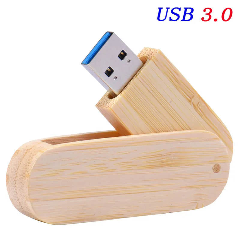 JASTER 5 mdoel кленовое дерево 360 градусов вращения usb флэш-накопитель usb3.0 Флешка 4 ГБ 8 ГБ 16 ГБ 32 ГБ клен usb 3,0 печать логотипа - Цвет: bamboo