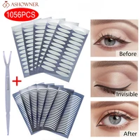 720/1056PC Invisible Double Eyelid Tape Self-Adhesive Transparent Eyelid Stickers Slim/Wide Waterproof Fiber Stickers for eyelid 1
