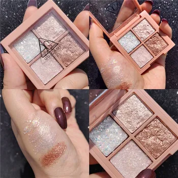 

Eye Shadow Onion Pearlescent Eyeshadow Palette Makeup Palette Shimmer Eyeshadows Powder Matte Eye Shadows Glitter TSLM2