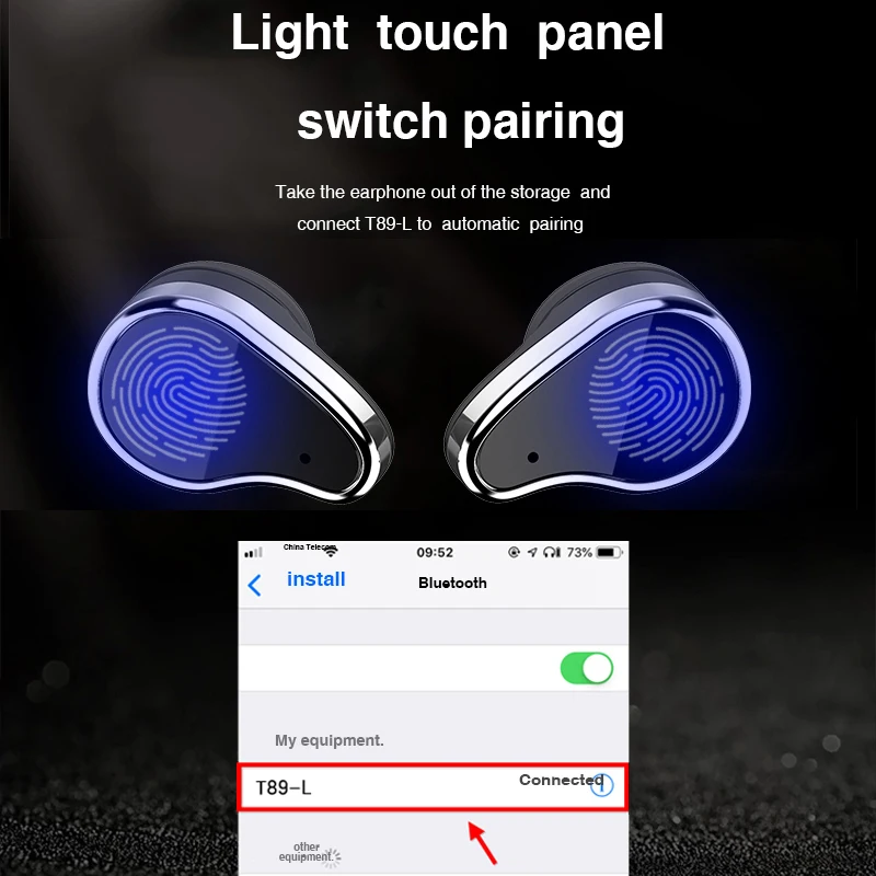 Смарт-часы с Bluetooth наушник-Шагомер фитнес-браслет Поддержка Siri BT вызов вызова сообщение напоминание Мужчины Женщины смарт-браслет