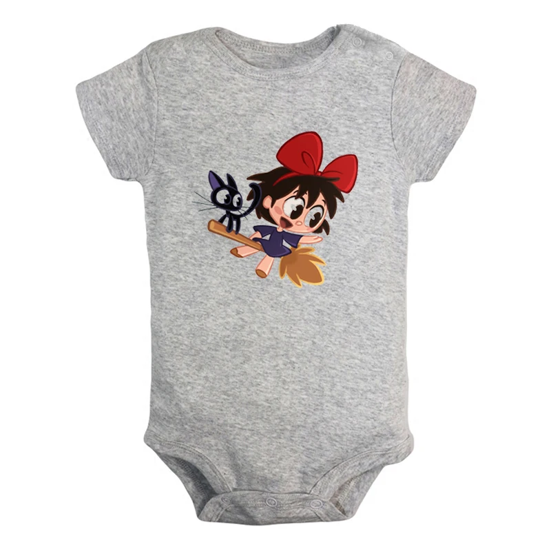 Zatanna/любовница волшебного милого кота и девочки, служба доставки Kiki, комплекты для новорожденных, комбинезон, боди для младенцев, одежда - Цвет: JcBaby4034GD
