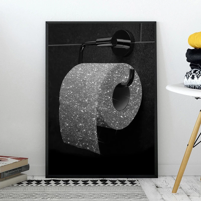 Diamond Painting Toilet Roll Toilet Paper Roll Wall Art Toilet