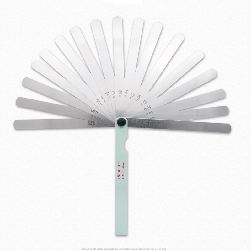 Feeler Gauge Инструмент регулировки клапана двигателя мотоцикла квадратная Шестигранная розетка Т-образный гаечный ключ Винт гаечный ключ 8 мм 9 мм 10 мм щупа 0,02 до 1 мм - Цвет: Feeler Gauge