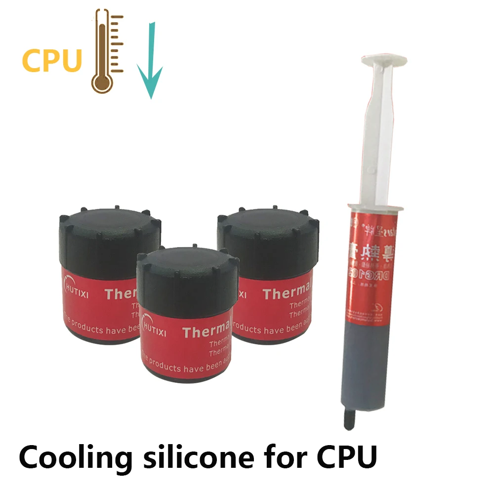 เข็มฉีดยา DRG102 Thermal Compound Paste Heat Sink Paste CPU ซิลิโคน Plaster Good Thermal