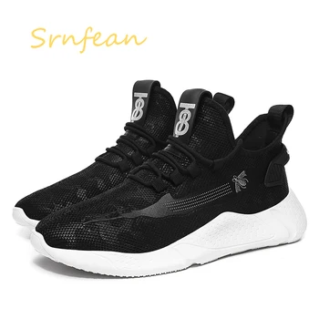 

2020 Fashion Running Mesh men Shoes Patchwork Trainers male Footwear men casual shoes Sneakers vulcanize shoes men flynit shoes