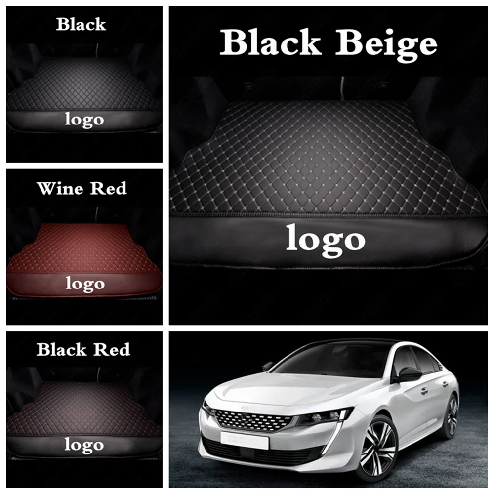 Коврики для багажника автомобиля на заказ коврики груза Peugeot 308 206 508 301 408 2008 207 3008 RCZ
