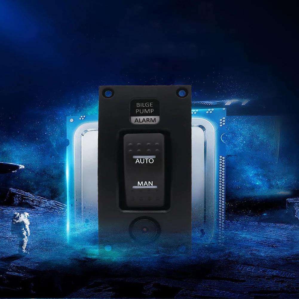 12 V-24 V переключатель Панель откачивающий насос 85db с сигнализацией, хорошее качество, электронный прочный Водонепроницаемый защитные двухслойные низкой Давление профессиональный
