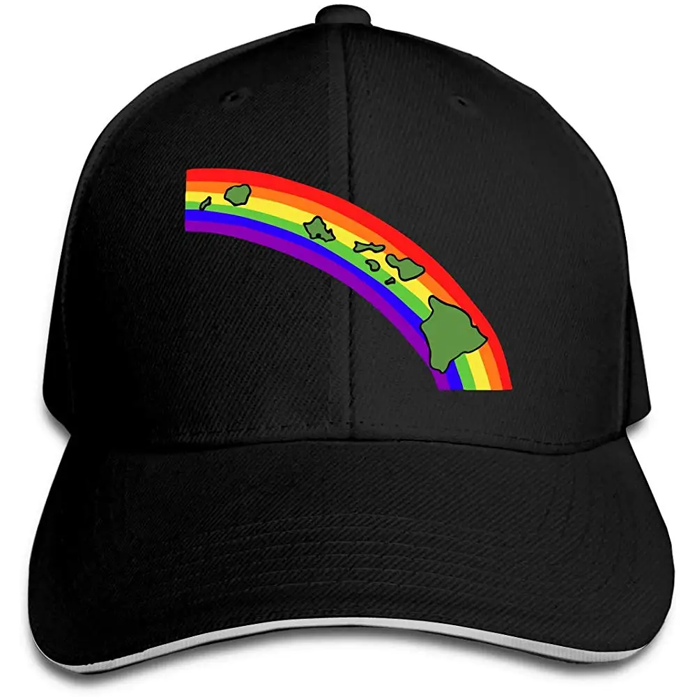 Классическая унисекс Радужная Гавайская бейсболка