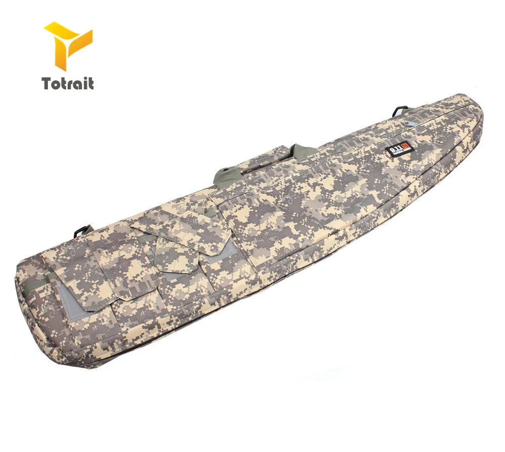 ACU Тактическая 120 см Тяжелая коническая сумка для переноски винтовка Чехол на плечо охотничий рюкзак сумки для охоты чехол для военного оружия наплечный чехол - Цвет: ACU