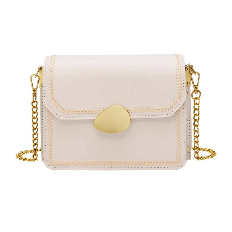 

Women'S Small Square Bag Mini Summer Handbag Elegant Messenger Bag Personality Chain Bag