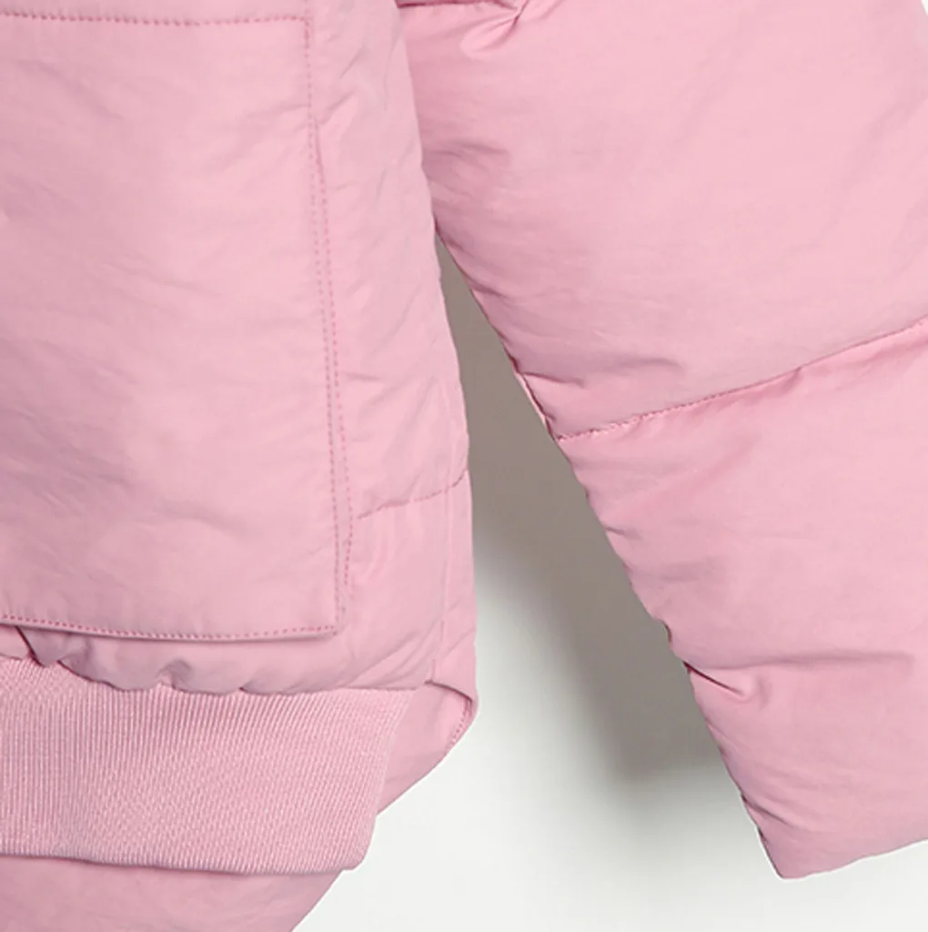 Abrigos Mujer Invierno новая парка на молнии Короткая куртка с хлопковой подкладкой теплая зимняя куртка для женщин однотонное зимнее пальто для женщин s# J30