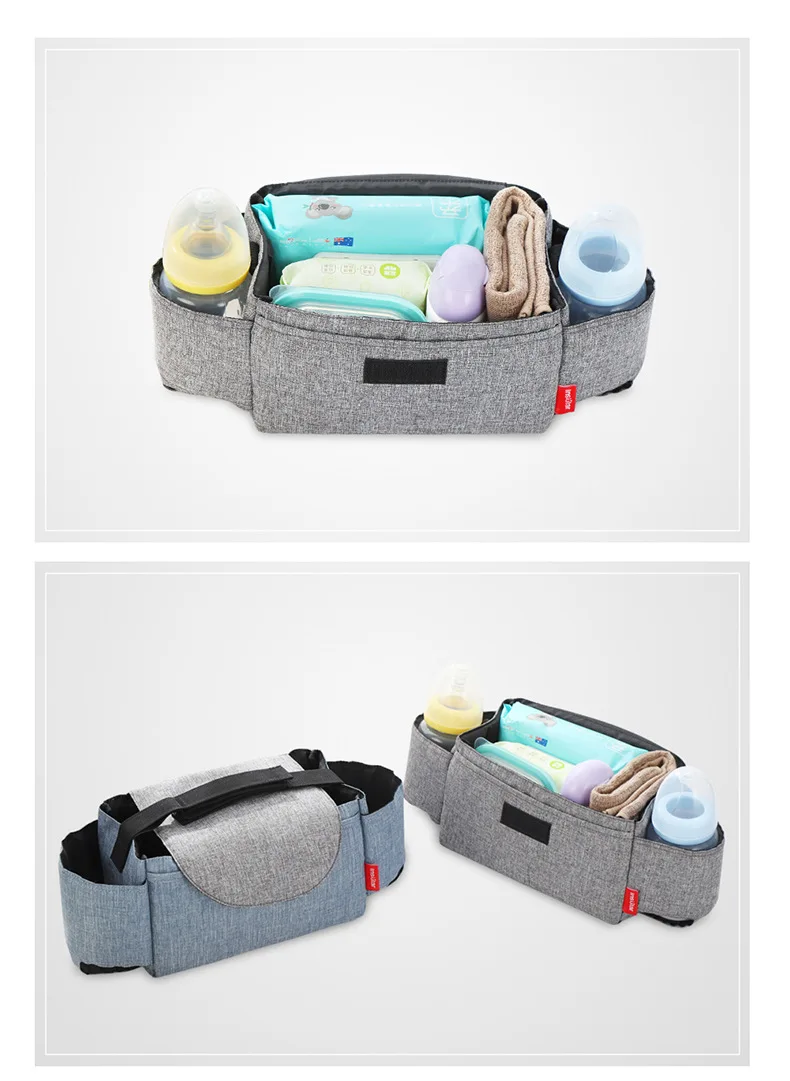 CYSINCOS Baby Stroller Accessoris Bag New Cup Bag Stroller Organizer Baby Carriage Pram Buggy Cart Bottle Bag Car Bag