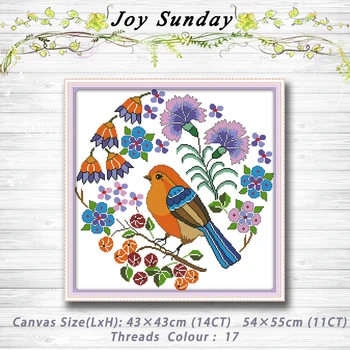 

Magpie on a Willow Branch decor painting dmc 14CT 11CT counted cross stitch Needlework Set Embroidery kits chinese cross stitch