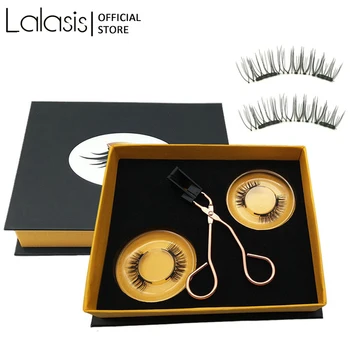 

Lalasis False Eyelashes Quantum Magnetic Eyelash Curler With Quantum Soft Magnetic False Eyelashes Set Eye Makeup Tools