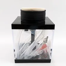 Момент кальян с зажимом шланг для кальяна портативный акриловый наргиле кальян Cachimba бар клуб аксессуары шланг для кальяна