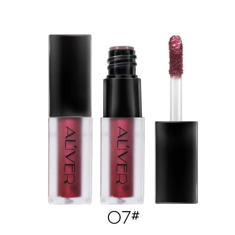 Матовый жидкий блеск для губ Matte Lipsick стойкий водостойкий косметический макияж 24 часа блеск для губ увлажняющий