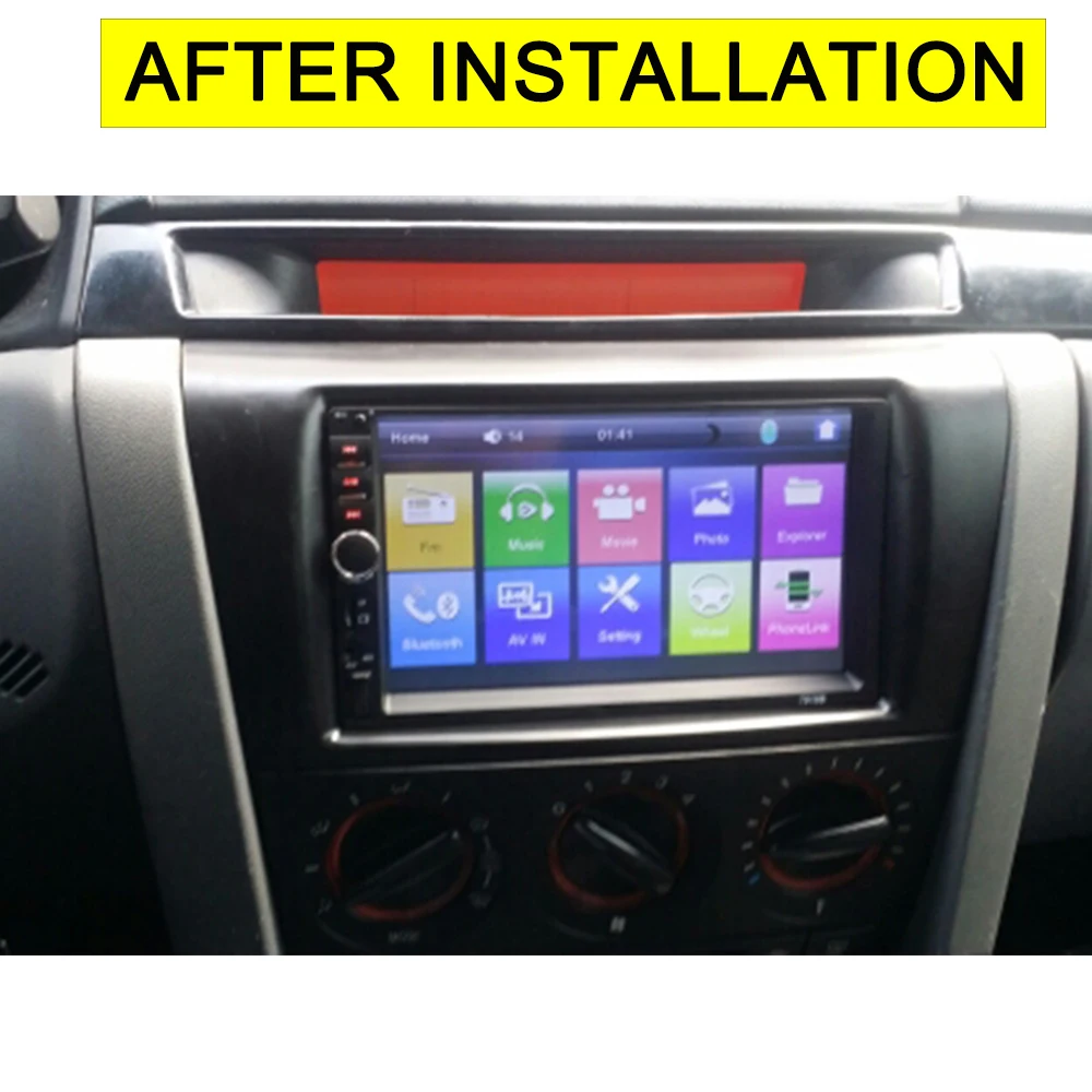 MAZDA 3 2004-2008 Axela 2006-2008  Double Din Fascia      ġ Ʈ ŰƮ ̽ 