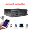 Car/Home Audio Amplifier bluetooth SD USB FM 4*Mic Stereo Amplifier 2000W 2 Channel Tuner HIFI Remote Home Audio HiFi  Amplifier ► Photo 2/6