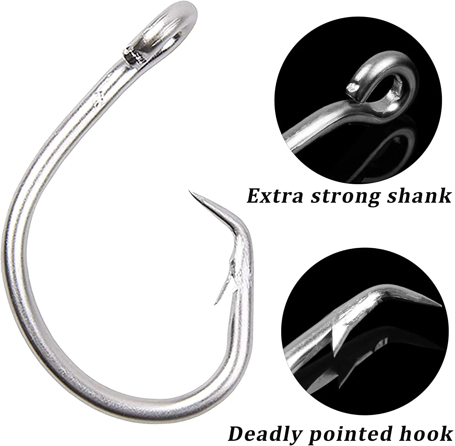 Stainless Steel Fishing Tuna Hooks