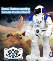 Gesture Sensing RC Robot Bilingual learning Remote Control Robot Toys Gifts Smart Robot Educational Robotics Toys For Children 1