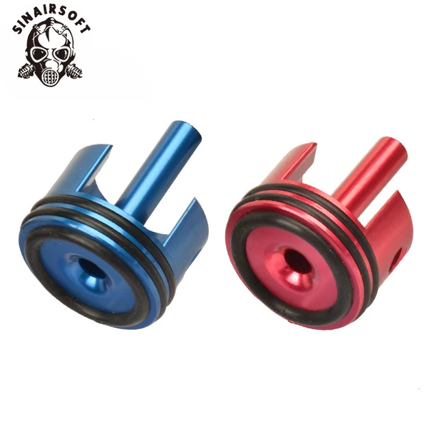 US $8.84 SHS CNC Aluminum Oring Rubber Pad Type Cylinder Head Fit AEG Airsoft Ver23 Gearbox For hunting P