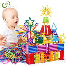 Bloques de construcción para niños, juguete de ladrillos para armar palo inteligente, ideal para regalo, 120 o 240 unidades