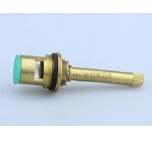 4 точки водопроводной воды ppr общий клапан Темный клапан катушка керамический сердечник запорный клапан аксессуары длинный сердечник клапана двойные зубья